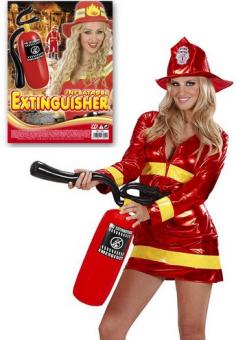 Inflatable fire extinguisher:50 cm, red 