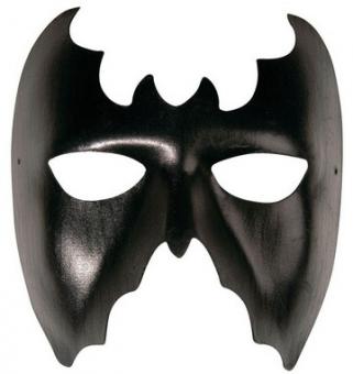 Chauve-souris masque Domino:noir 