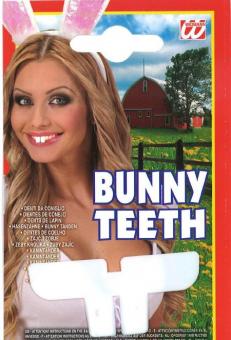 Bunny rabbit teeth:white 