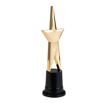 Star Award Cup:22 cm, or/gold 