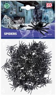 Spider set:60 Item, black 