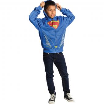 Superman Kinder Pullover: Logo Hoodie 