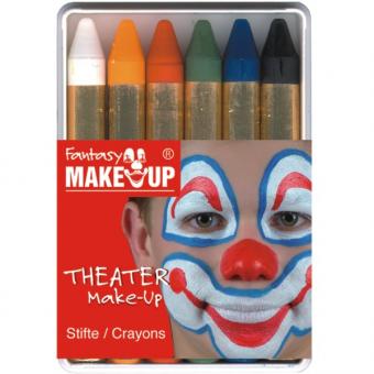 Crayons de maquillage:6 pièce, coloré 