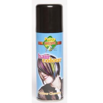 Color hairspray:black 