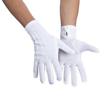Handschuhe Damen (Polyester):weiss 