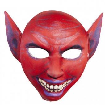 Diable Demi-masque:rouge 