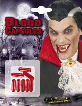 Blood capsules:8 Item, red 