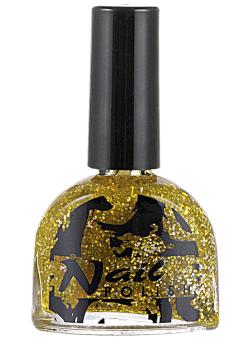 Nail polish with glitter: 1 piece:7 ml, or/gold 