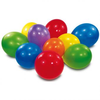 Ballone Rainbow:10 Item, 20.3 cm, colorful 