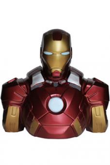 Iron Man Spardose:22 cm, rot 