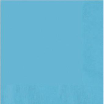 Napkins:20 Item, 33 x 33cm, blue 