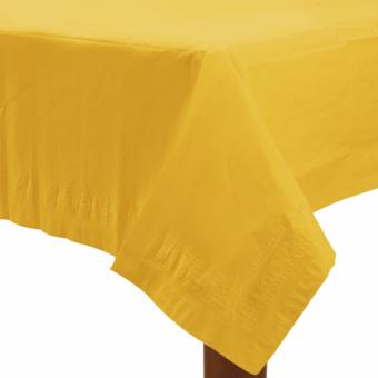 Tischdecke Papier:137 x 274cm, gelb 