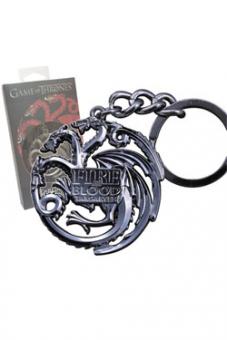 Game of Thrones: Metall Schlüsselanhänger Targaryen Sigil 