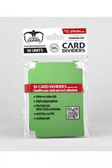 Ultimate Guard:  Kartentrenner Standardgrösse  10:grün 