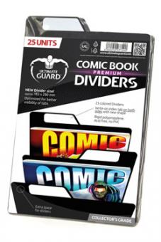 Ultimate Guard:  Premium Comic Book Dividers Black 