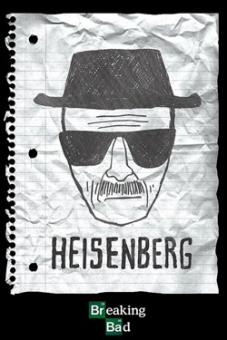Breaking Bad Affiche: Heisenberg voulait:61 x 91 cm 