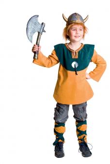 Viking costume: top and leg warmers 