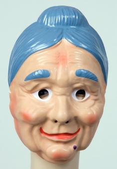 Old woman Mask, PVC 