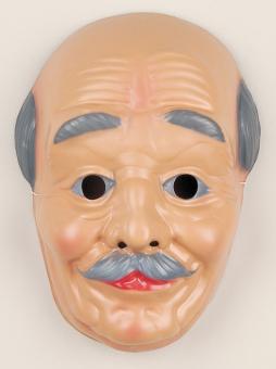 Maske Alter Mann, PVC 