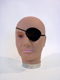 Augenklappe Pirat:schwarz 