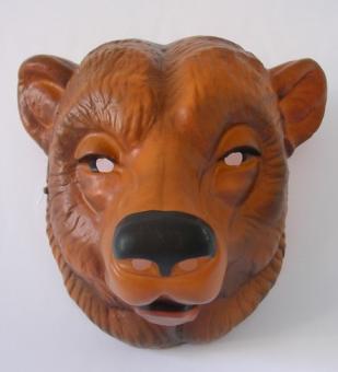 Bears Mask, PVC:brown 