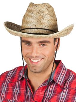 Cowboy Stroh Hut:natur 