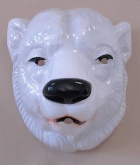 Eisbär Maske PVC 