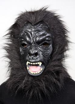 Gorille Masque, latex  :noir 