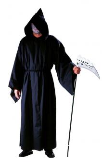 Cape avec capuche et cordon:noir 