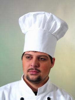Chef hat:white 