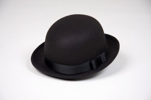 Melons Hat, Felt look:ca. 57-59, black 