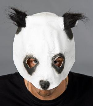 Panda Maske, Latex 