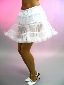 Petticoat:40 cm, white 