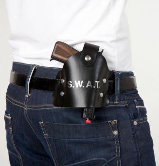 SWAT étui pistolet (sans ceinture):noir 