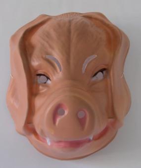 Schwein Maske, PVC: 