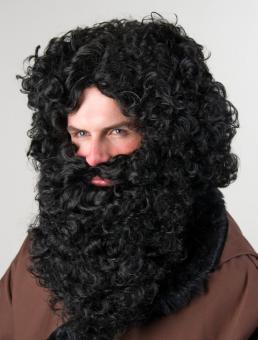 Servant Rupert Beard with Wig:black 
