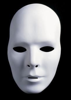 Man Mask:white 