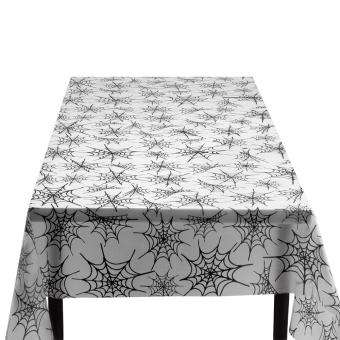 Spider web tablecloth:135 x 275 cm, white 