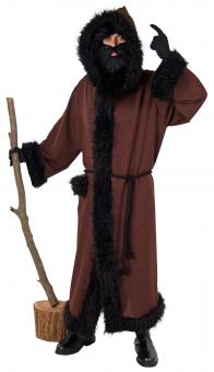 Déguisement Serviteur Rupert avec capuche:One Size, marron 