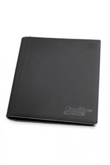 Ultimate Guard:  12-Pocket QuadRow Portfolio XenoSkin Black 