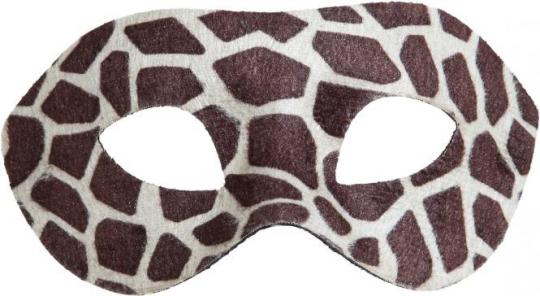 Giraffen Augenmaske:mehrfarbig 