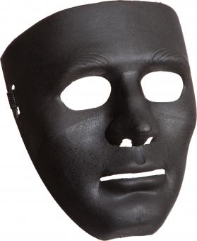 Halb-Maske:schwarz 
