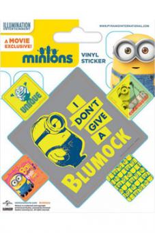 Minions Vinyl Sticker: Blumock 