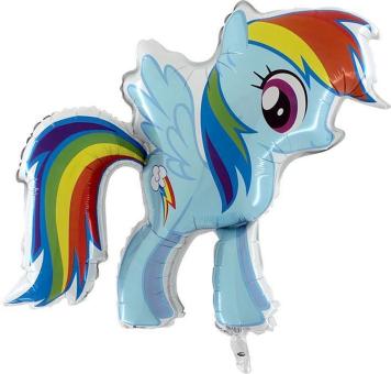 My Little Pony Ballon feuille :bleu clair 