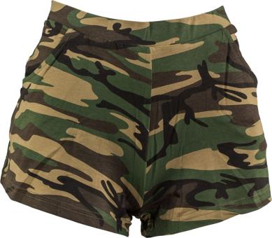 Hot Pants:couleur de camouflage 