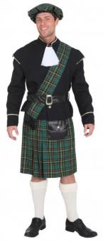 Scots men's costume:green 