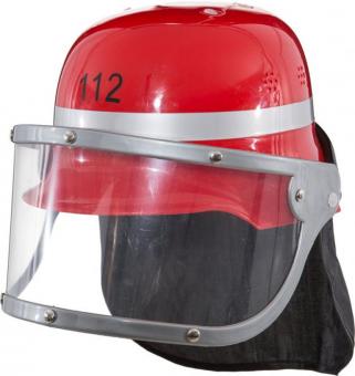 Fire helmet for children and adults:red 
