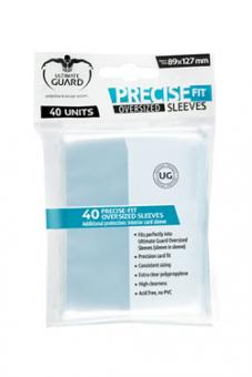 Ultimate Guard: Precise-Fit Sleeves Oversized Transparent 