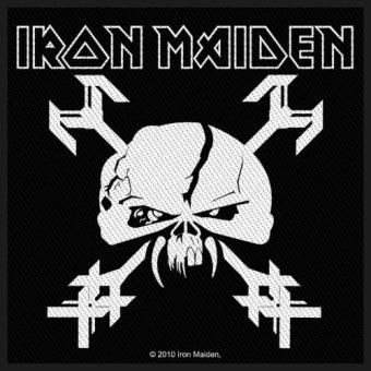 Iron Maiden Aufnäher: The Final Frontier Vintage Skull 