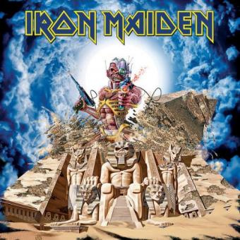 Iron Maiden Postkarte: Somewhere back in time 